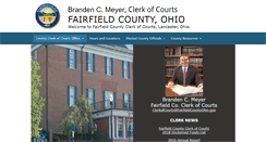 Desktop Screenshot of fairfieldcountyclerk.com